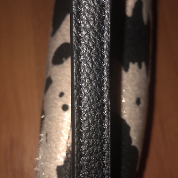 Frasier Sterling 99% Angel Shoulder Bag in Cow Print - Picture 3 of 6